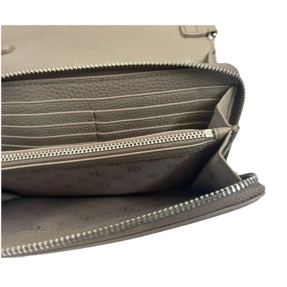 Tory Burch Crossbody handbag Tan Leather Shoulderbag clutch Tote Purse